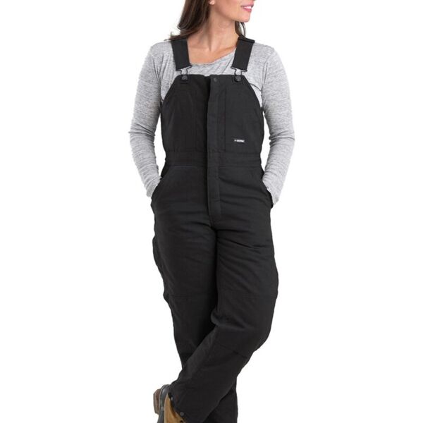 Women's Softstone Duck Insulated Bib Overall Thumbnail