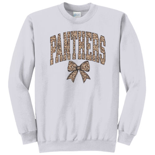 Panthers Cheetah - Core Fleece Crewneck Sweatshirt Thumbnail
