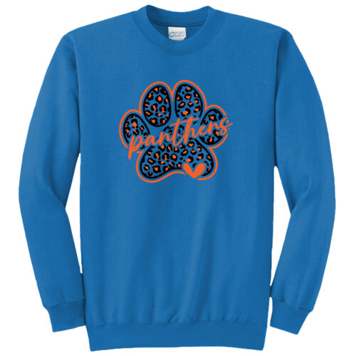 Panthers Paw - Core Fleece Crewneck Sweatshirt Thumbnail