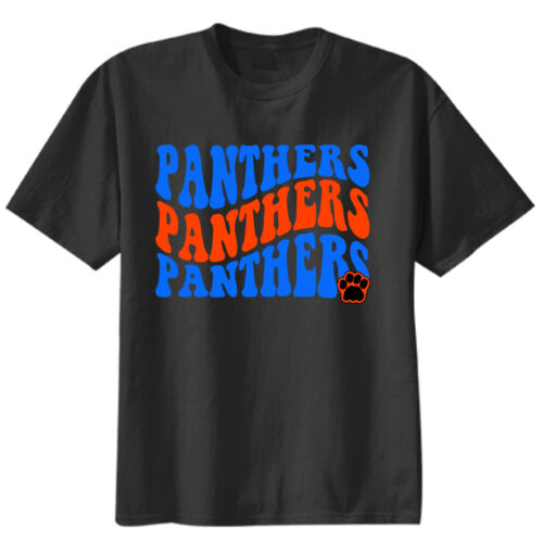 Panthers Paw Wave - Youth Core Blend Tee Thumbnail