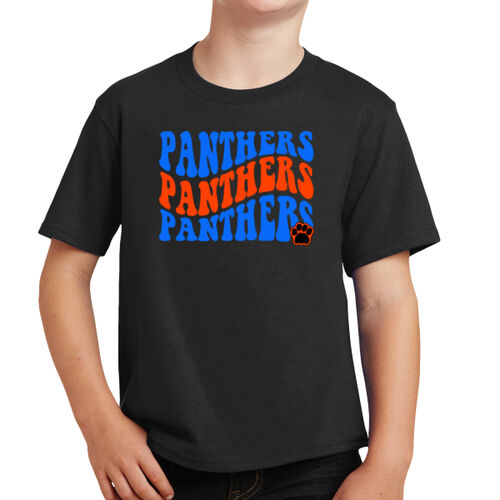 Panthers Paw Wave - Youth Fan Favorite Tee Thumbnail